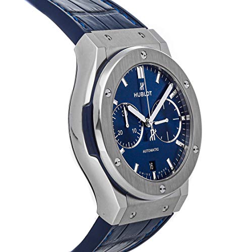 Hublot Classic Fusion Mechanical (Automatic) Blue Dial Mens Watch 521.NX.7170.LR (Pre-Owned)4