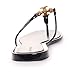 Tory Burch Women's Roxanne Jelly Sandals, Perfect Black/Gold, 11 Medium US