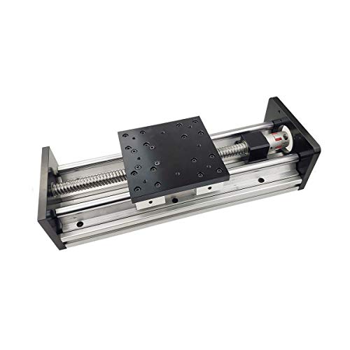 Antrella 1300mm Travel Linear Stage Actuator SFU2005 RM2005 Linear Guide Module with Stepper Motor 86, NEMA 34 Series SBR for DIY CNC Router Milling Machine, etc.