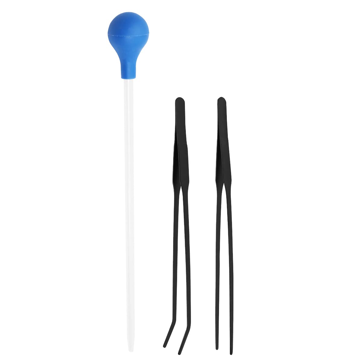 Accessori per Serbatoio pinzette Extra Lunghe siringa Lunga Alimentatore di Coralli Acquario