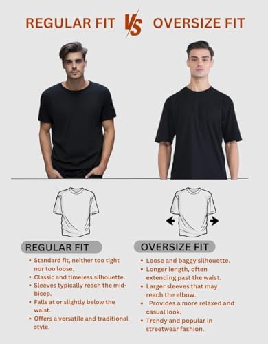 Image of RodZen Oversized Baggy Fit Half Sleeves Round Neck Solid Cotton Blend Combo T-Shirt for Men (Pack of 3)