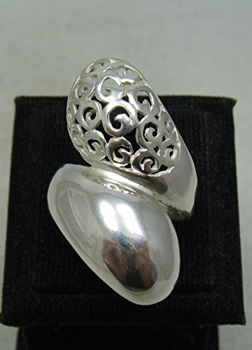 Longue bague en argent massif 925 R001135 Empress