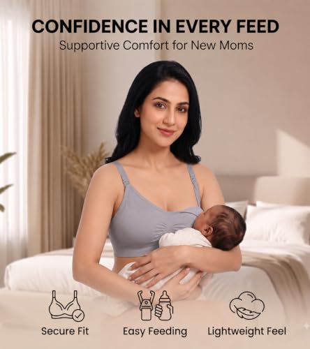 Image of DClub Comfort Revolution Seamless Bra -Easy lite Full-Coverage Wireless Everyday Bra with Soft Comfort with Removable Pad.