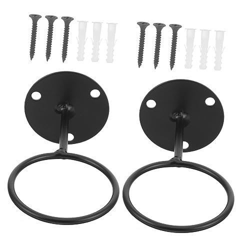 Toddmomy 14pcs Baseball Stands Wall Mount Rack Display Holder for Durable Metal