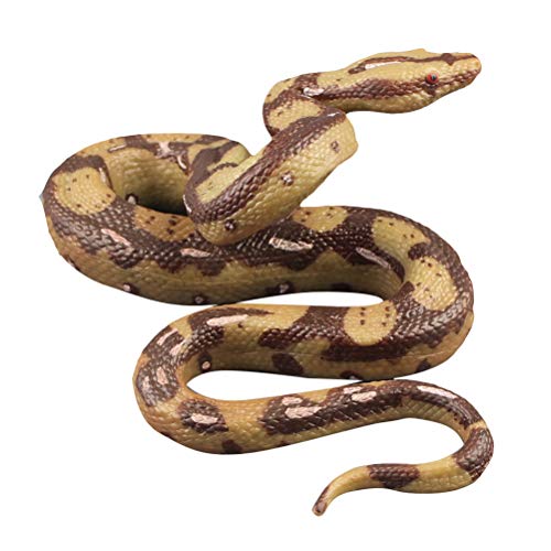 STOBOK Realistico Snake Toy Gomma Snake Figure