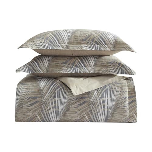 Parure de lit 100% coton ultra doux King Size de qualité supérieure marron