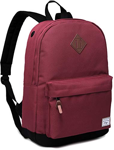 Mochilas Escolares Juveniles  Kasgo Hidrófugo Clásica par Mujer Adapta a 14 Pulgadas