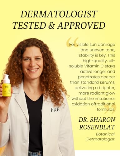 Image of Vitamin C Serum for Face,C ME by FRE Skincare,Anti Aging Brightening Serum for All Skin Types - 10% Vitamin C Serum Vegan with Argan Oil - Helps Even Skin Tone, Brightens Face & Reduces Wrinkles