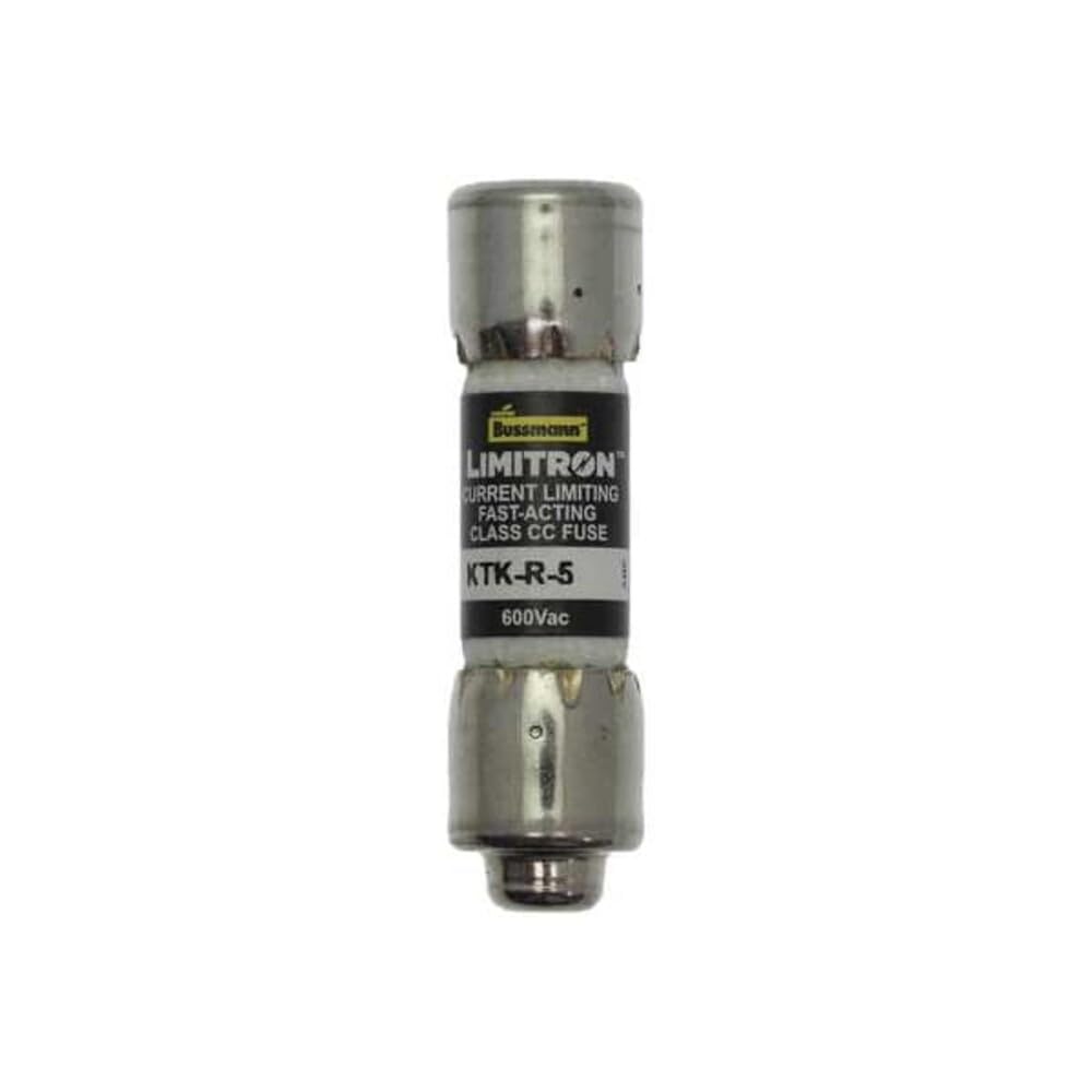 Bussmann ktk-r-5 cylindryczny bezpiecznik 5 A - bezpiecznik bezpieczeństwa (38,1 mm, 1,03 cm)