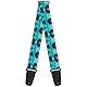 buckle-down gs-w34604 Tie Dye Reflection türkis Blues Gitarrengurt
