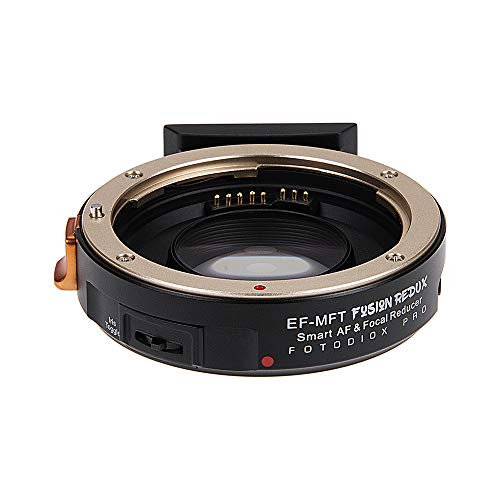 Fotodiox Pro Fusion Redux Smart Adapter Compatible with Canon EOS EF Lenses to Micro Four Thirds Camera