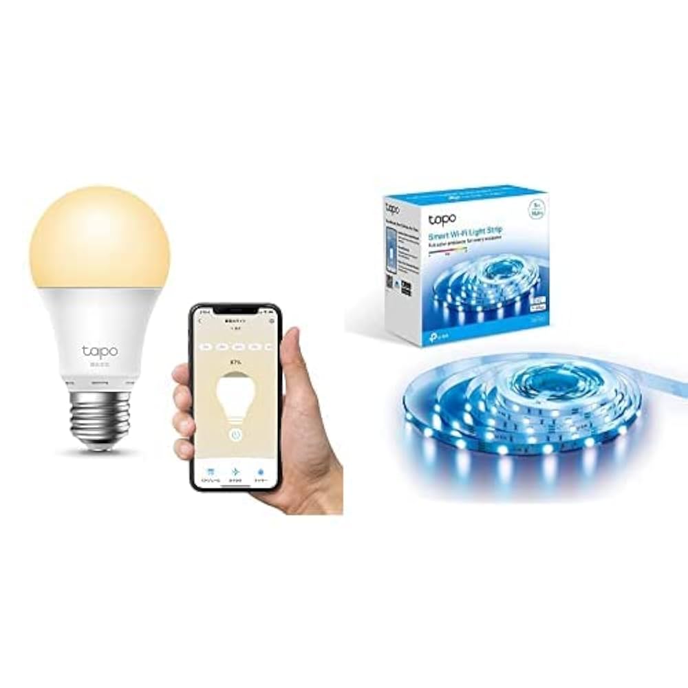 Amazon.co.jp: TP-Link WiFi Tapo スマート LED セット Tapo