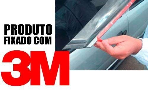 Calha de Chuva Esportiva Chevrolet Classic Sedan 1994 Até 2015 Fumê