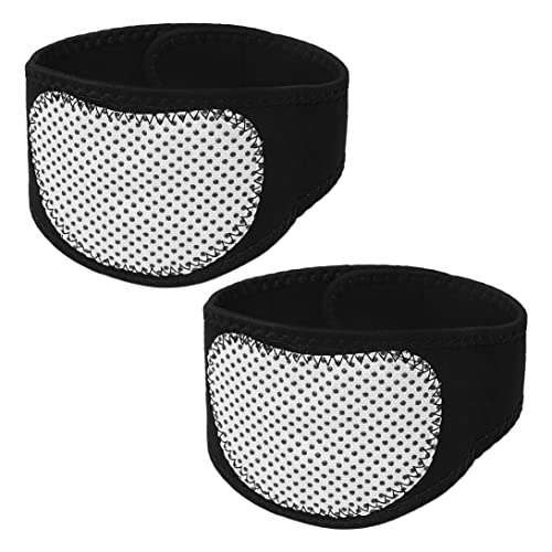 KUYYFDS Arm Trimmers Tourmaline Acupressure Self Heating Thigh Trimmer Windproof Winter Neck Wamer 2PCS Trimmer with Black Dot