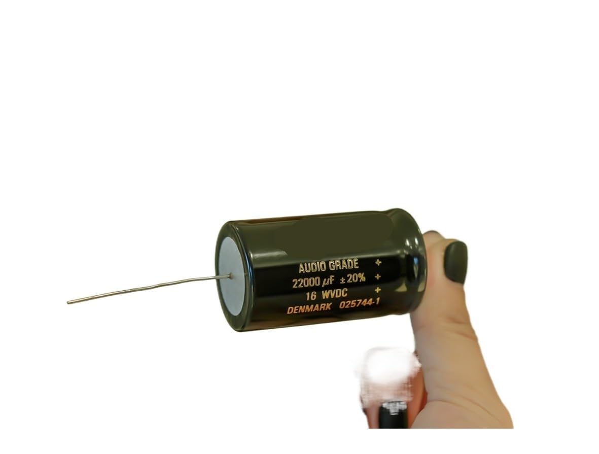 Lot de 2 condensateurs électrolytiques 22000 uf, 16 V, 30 x 49 mm