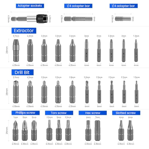 Extractores de tornillos dañados 11 Imagen adicional