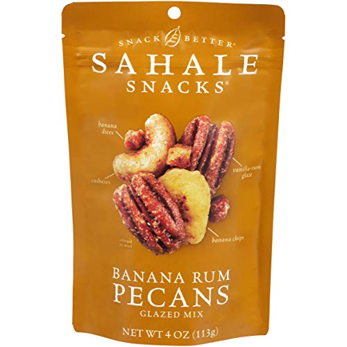 Sahale Snacks Banana Rum Pecans Glazed Mix, 4.5 Ounces (Pack Of 6) #TOP17