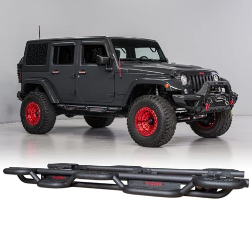 Estribos laterales para Jeep Wrangler JK 2007-2017 miniatura 2