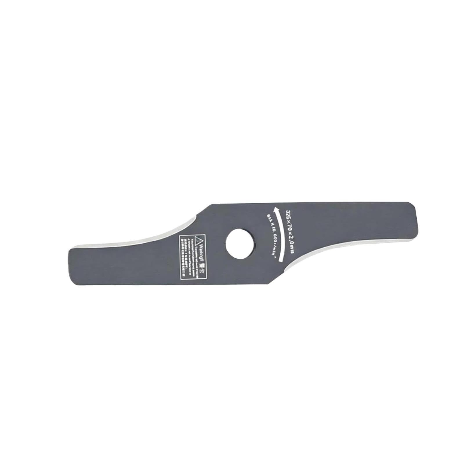 S-Shaped SK5 Toothed Brush Cutter Blade 12.7 Inch with 1 Inch Mounting Trimmer For Garden Mower Blade Lawn Mower(2pcs)
