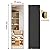 TRAHOME Standing Mirror Full Length Mirror,Large Floor Mirror with Aluminium Frame for Door Bedroom Bathroom Living Room (56x15-Black)