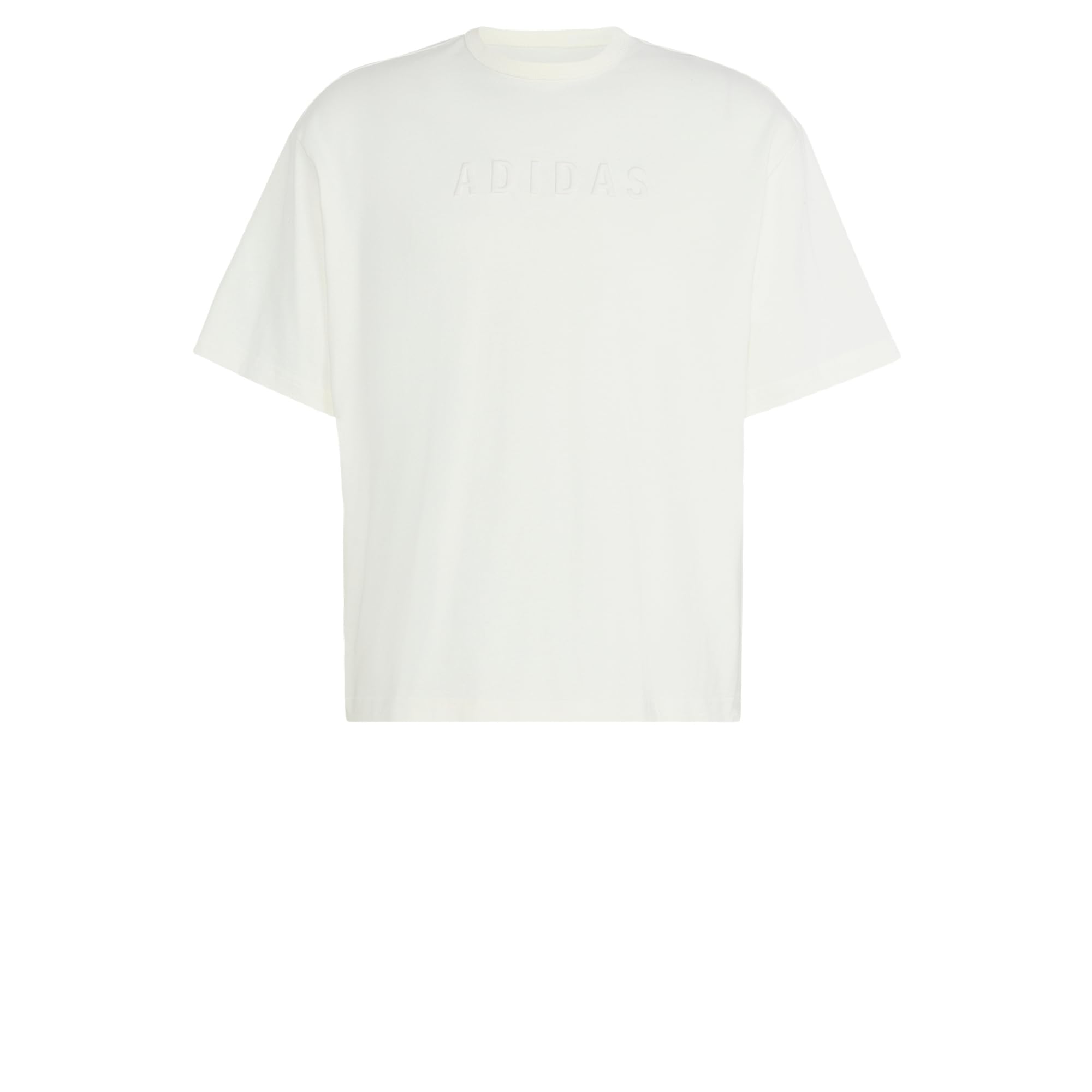 adidas Men's Soft Lux Graphic Shirt, Off White, XXL