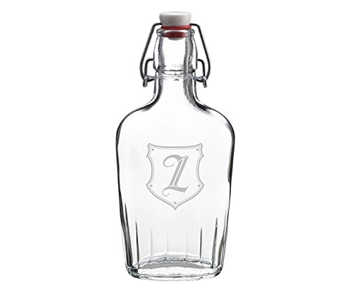 Lillian Rose Glass Growler Monogram Z Flask