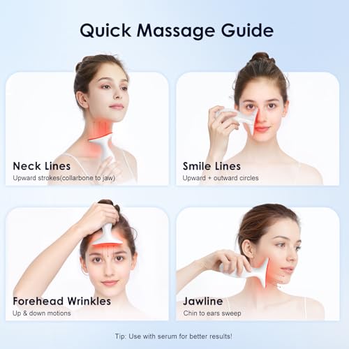 Neck Massager Portable facial with constant temperature heat therapy and vibration - image 3