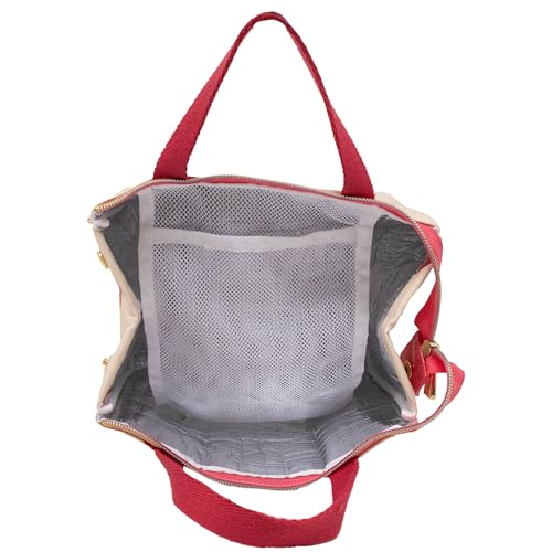 Image of kate spade new york Cute Lunch Tote - Insulated Lunch Bag for Work - Lunch Box for women - Adult, Strawberry Pattern