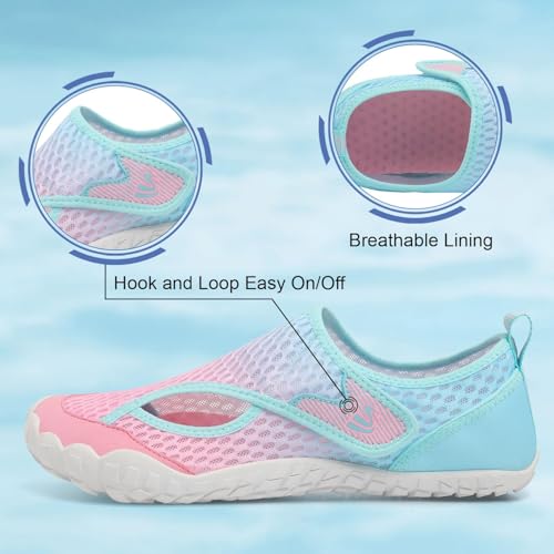 Image of Spesoul Water Shoes for Women Men Quick Dry Aqua Socks for Swim Beach Pool Hiking Summer Sandals Outdoor Zero Drop Barefoot Shoes 10.5 Women /8.5 Men