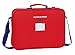 safta 612045385 Bolso Maletín Cartera extraescolares niño Atlético de Madrid, Multicolor