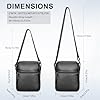 Leathario Shoulder Bag, Genuine Leather Cross Body Bag Men, Small Messenger Bag, Side Sling Bags for Work, Travel, Daily Use #5