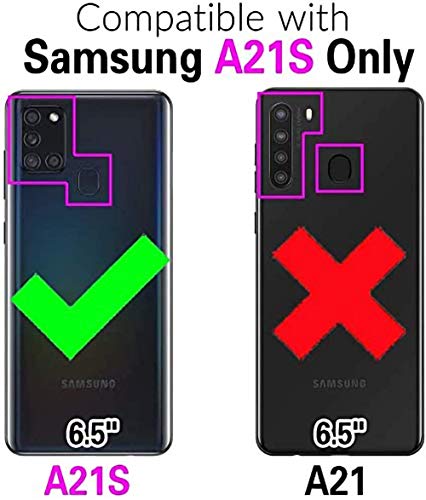 Coque Galaxy A21S Asuwish marron housse de protection - 2