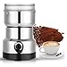 Młynek do nasion kawy, zdejmowany młynek do proszku z ostrzami ze stali nierdzewnej do ziaren kawy lnu orzechów i innych (wtyczka UE)