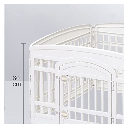 Dog Gate with Dog inside