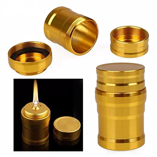 Sperrins Portable Alcohol Burner Metal Lamp Case Aluminum Alloy Mini Burner for Outdoor Camping Hiking