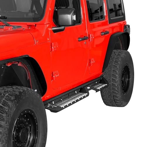 JLU Estribos Laterales para Jeep Wrangler JL 2018-2026 miniatura 3