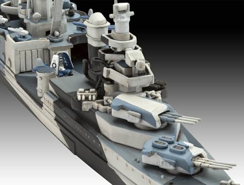 Revell Gift Set 05644 Pacific Warriors (USS Fletcher & Indianapolis) 1:700 Scale Unbuilt Plastic Model Kits with Accessories - Image 4