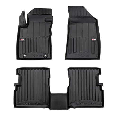 Tapis de sol exclusifs en caoutchouc 3D FROGUM ProLine pour MG ZS I 2017-2024 premium