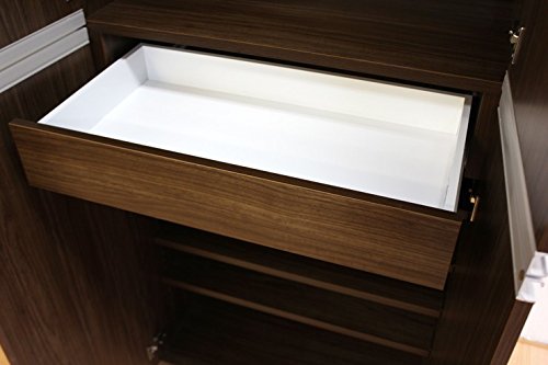 Amazon.co.jp: シューズボックス 下駄箱 靴箱 キャビネット ハイタイプ