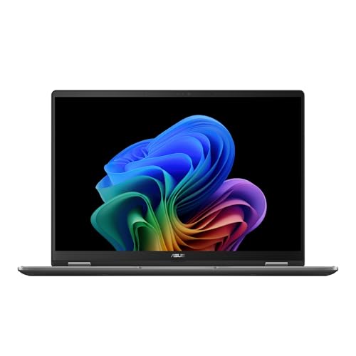 ASUS Vivobook 14 Flip Laptop Copilot+ PC, 14” OLED WUXGA 60Hz Touch Display, Intel® Core™ Ultra...