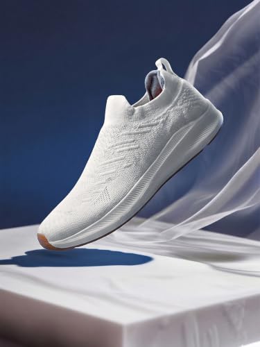 Image of OFF LIMITS Royce Plus Size Men's Slip-On Shoes | Extra-Wide Toe Box, Breathable Fabric for Extended Wear & Stability