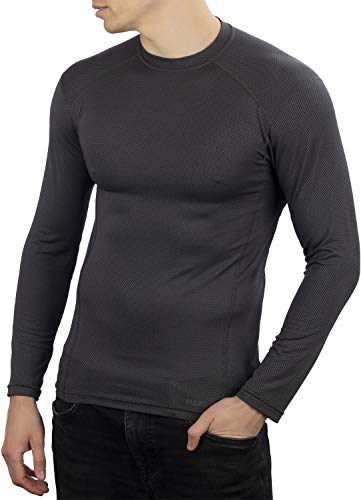 281Z Mens Military Moisture Wicking Base Layer Shirt - Tactical Training Army Professional - Polartec Delta - Odor Resist