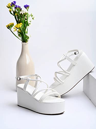 Image of Shoetopia womens P-7 2 Platform