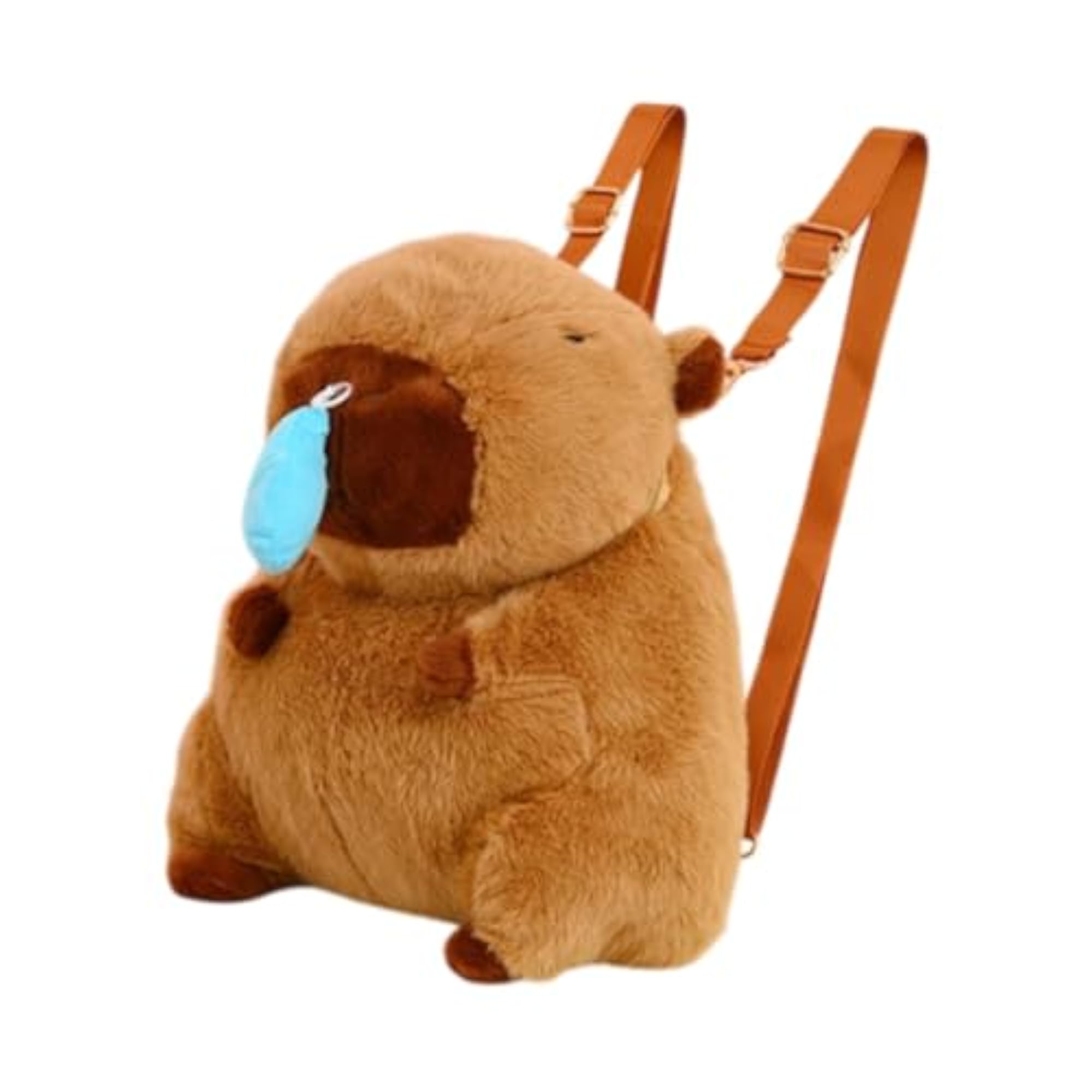 Plush Capybara Stuffed Animal Backpack for Men