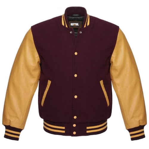 Varsity Jacket Baseball Letterman Jacket, Wool Body with Leather Sleeves Varsity Jacket For UNISEX