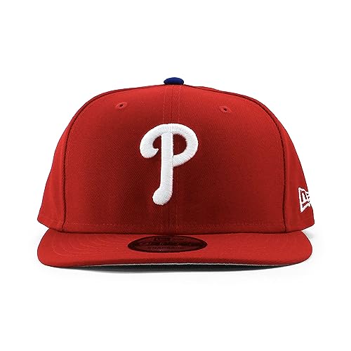 Gorra New Era Philadelphia Phillies Roja Ajustable miniatura 1