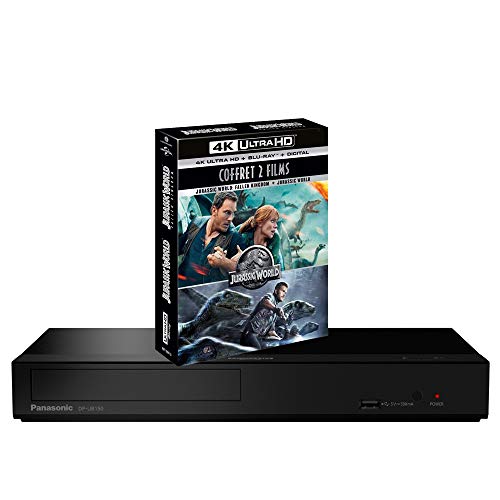 MULTIREGION Panasonic DP-UB150 DVD Regions 1-8 - Blu-ray Region B - Bundle Including Jurassic World 2 Movie Collection