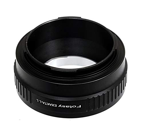 Image of Fotasy Exakta Lens to L Mount Adapter, Copper, Compatible With Auto Topcon Lenses, Panasonic S1 S1H S1R S4 S5, Leica SL SL2 TL2 T, Sigma fp fp L Mirrorless Cameras