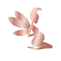 Amazon.com: Silk Fairies Maternity Dress for Pictures and Baby showers with  bishop puff sleeves and long train (S, Royal Blue) : Clothing, Shoes &  Jewelry