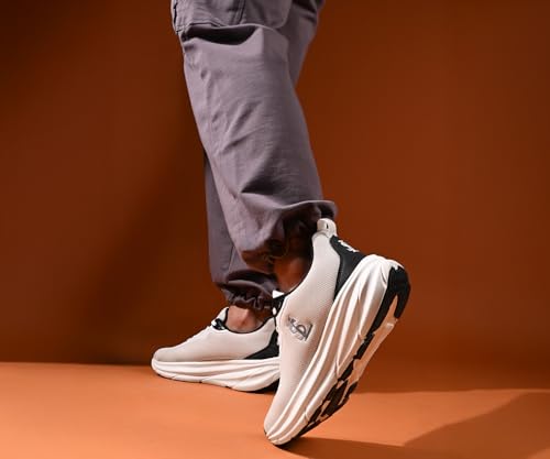 Image of LOUIS STITCH Men's Lightweight Athleisure Sport Shoes | Ultra Cushioned Sole | Casual Lace-Up Sneaker and Athleisure Wear | Perfect for Casual, Gym & Travel Wear | LS-AT-FS02